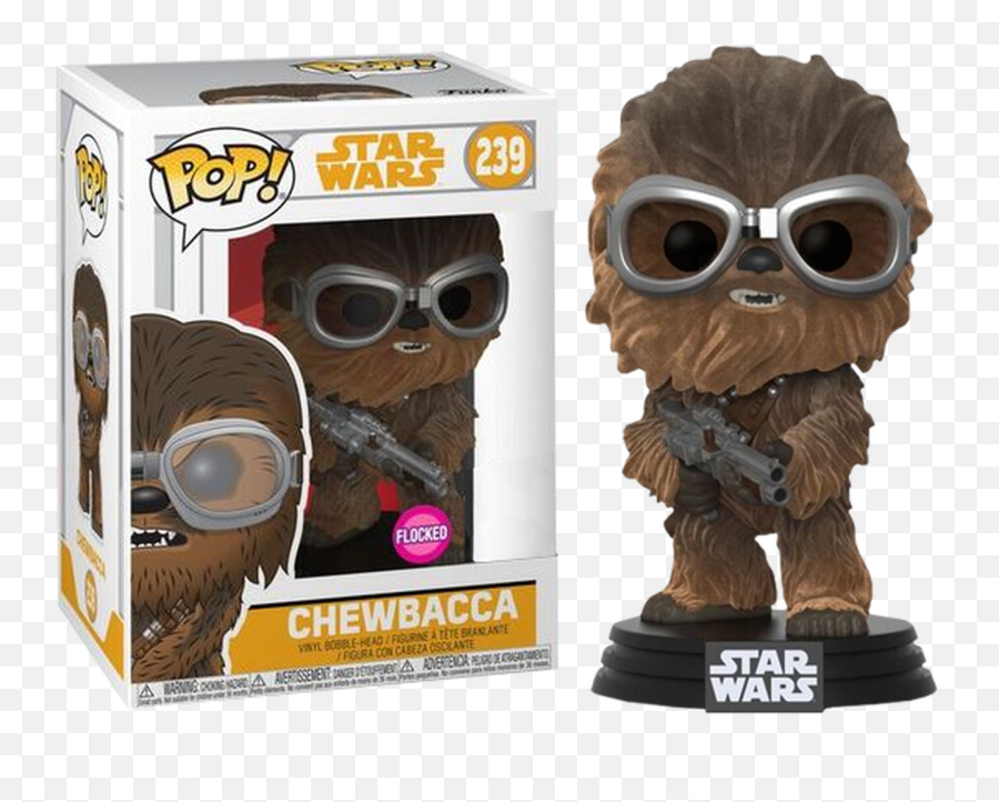 Star Wars Solo - Chewbacca Flocked Us Exclusive Pop Vinyl Chewbacca Solo Funko Png,Chewbacca Png