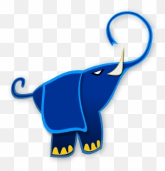 Elephant Clip Art - Elephant Png,Republican Elephant Png