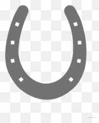 Horse Shoe Cliparts - Transparent Horse Shoe Png,Colts Logo Png