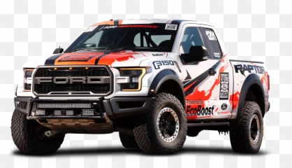 Ford F 150 Raptor White Car Png Image - F 150 Raptor Off Road,Ford Truck Png
