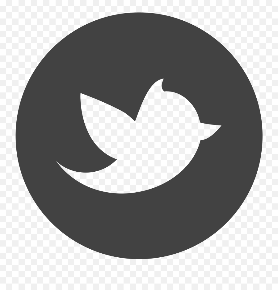 Twitter Icon Transparent Png - Twitter Logo Black Circle,Twittericon Png