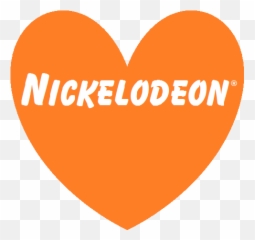 Five Live - Orange Heart Shaped Nickelodeon Logo png