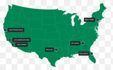 Us Map Outline Png - Alabama On Usa
