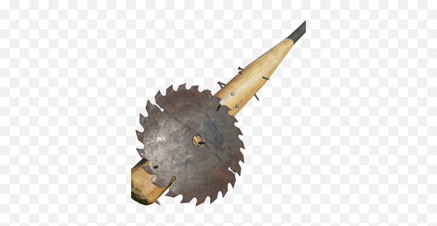 Nailed Saw Bat Miscreated Wiki Fandom - Wood Cutter Blade Png,Saw Png