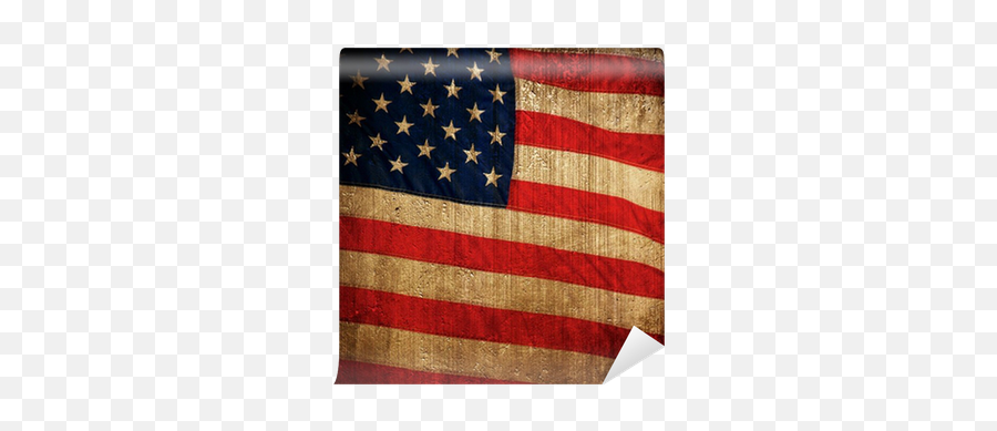 Usa Flag Background Wall Mural U2022 Pixers We Live To Change - Flag Of The United States Png,Usa Flag Transparent Background