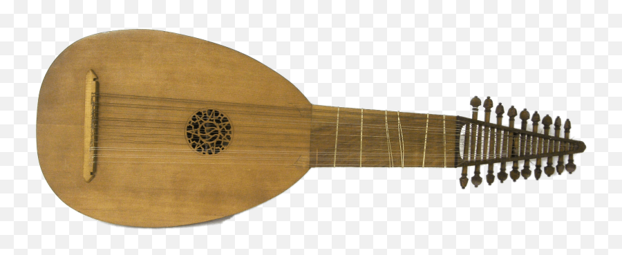 Lute Transparent Png - Many Strings Does A Lute Have,Lute Png