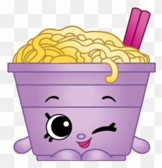 Shopkins Food - Noodles Cartoon Png,Shopkins Png Images