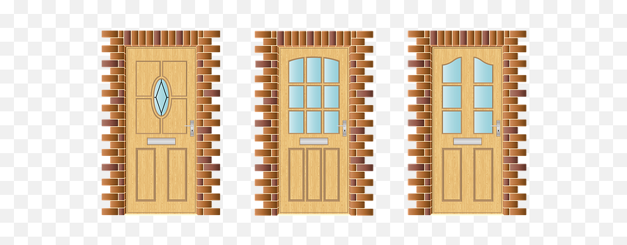 Doors Window Door Frame - Brick Door Frame Png,Doors Png