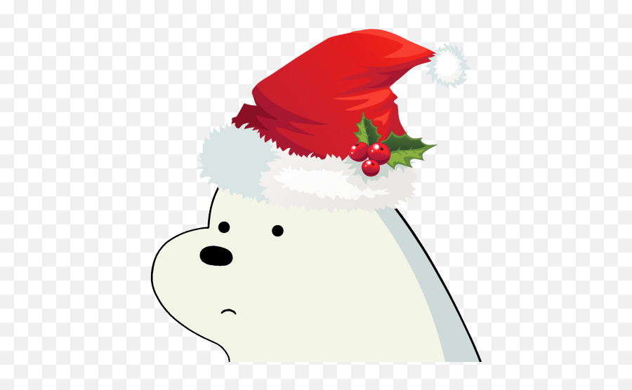 Download U201c Transparent Christmas Bears Icons Free To Use - Father Christmas Hat Png,Christmas Hat Png