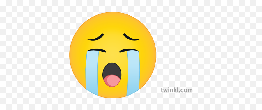 Crying Emoji General Tears Emotions Icons Reaction Emojis - Happy Png,Embarrassed Emoji Transparent