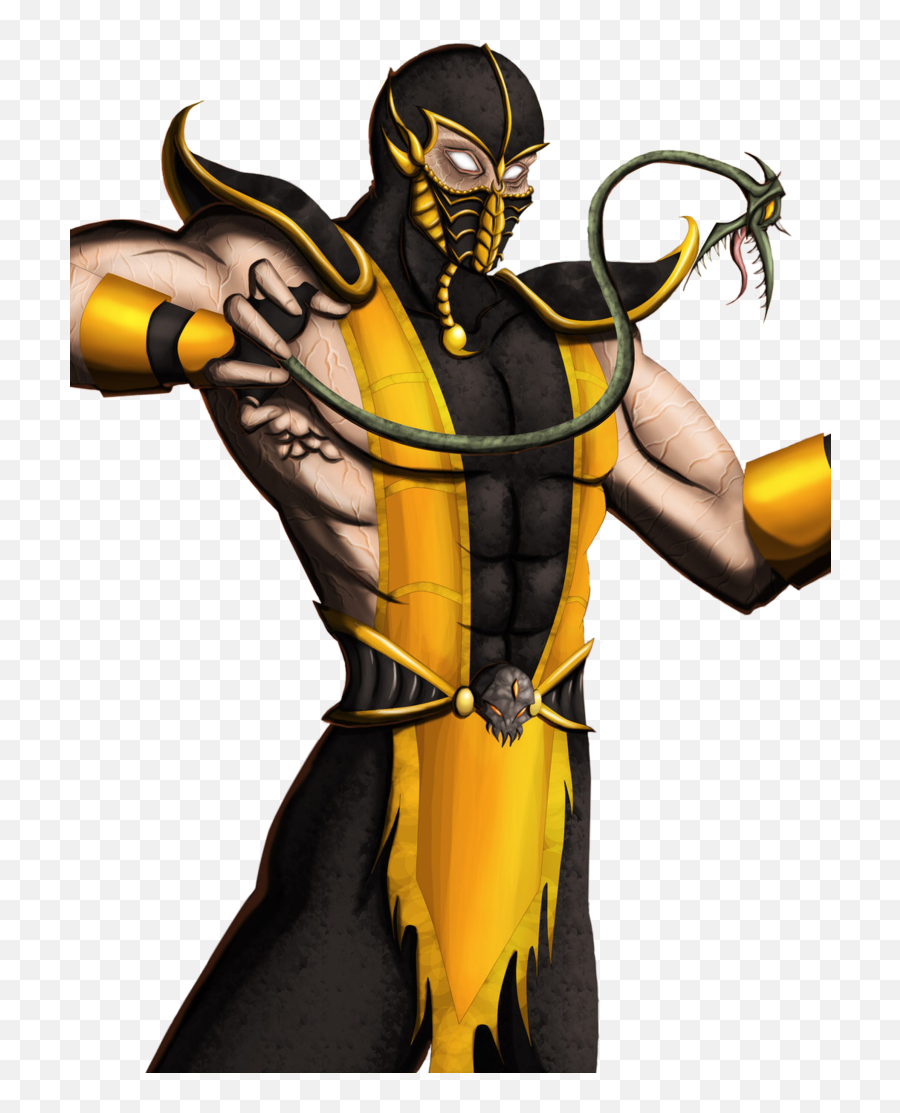 Mortal Kombat Png - Scorpion,Mortal Kombat Png