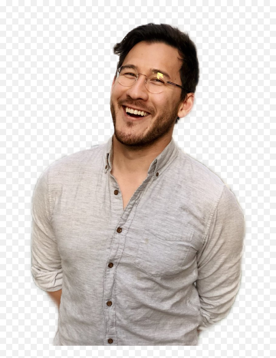 Markiplier Jacksepticeye Smile Sticker By Lava Tft - Markiplier Instagram 2018 Png,Markiplier Png