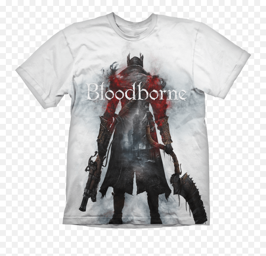 Bloodborne T - Shirt Hunter Street Bloodborne Playstation Hits Png,Bloodborne Transparent