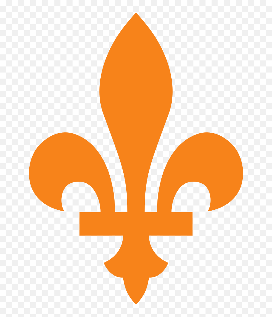 Fileorange Fleur - Delissvg Wikimedia Commons Quebec Fleur De Lys Png,Fleur De Lis Png