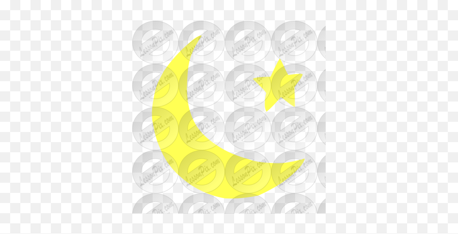 Islam Stencil For Classroom Therapy Use - Great Islam Clipart Circle Png,Islam Png