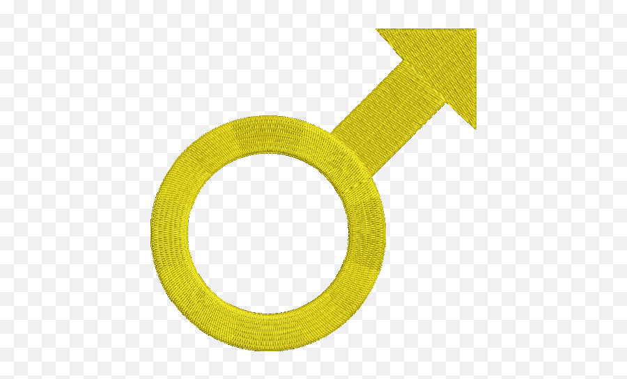 Male Symbol Machine Embroidery Design Gender - Solid Png,Male Symbol Png
