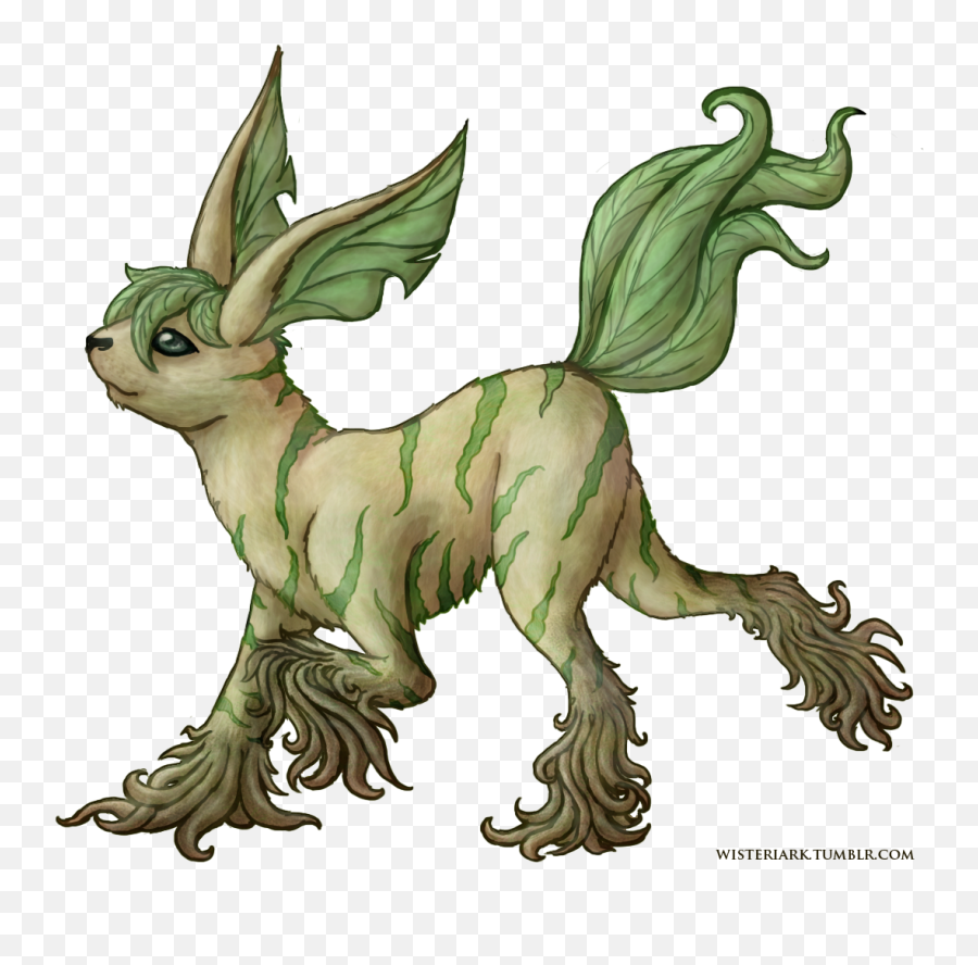 Leafeon Beta Png Image - Beta Leafeon,Leafeon Png