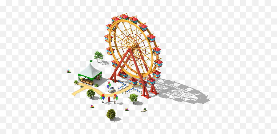 Download Ferris Wheel L1 - Ferris Wheel Png,Ferris Wheel Png