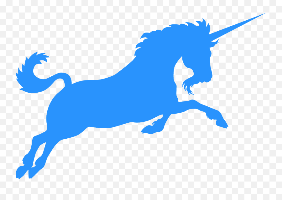 Unicorn Silhouette - Unicorn Png,Unicorn Silhouette Png