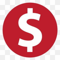 Download Red Dollar Sign Png - Whitechapel Station