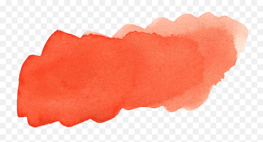 24 Orange Watercolor Brush Stroke Png Transparent Brushstroke