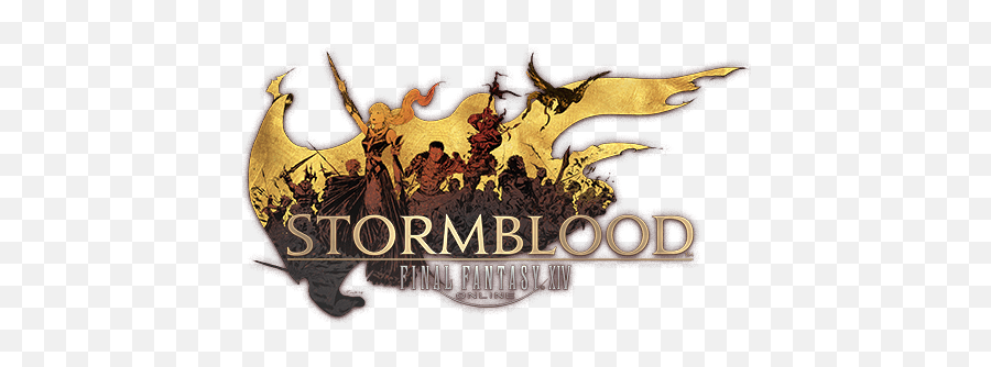 Final Fantasy - Ffxiv Stormblood Png,Final Fantasy Xv Logo