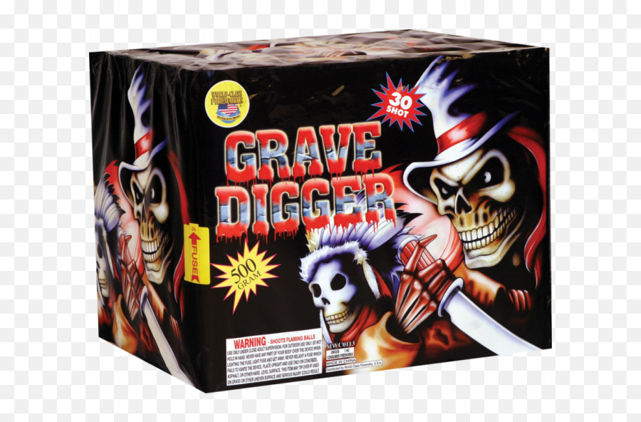 Grave Digger - Grave Digger Firework Png,Grave Digger Logo