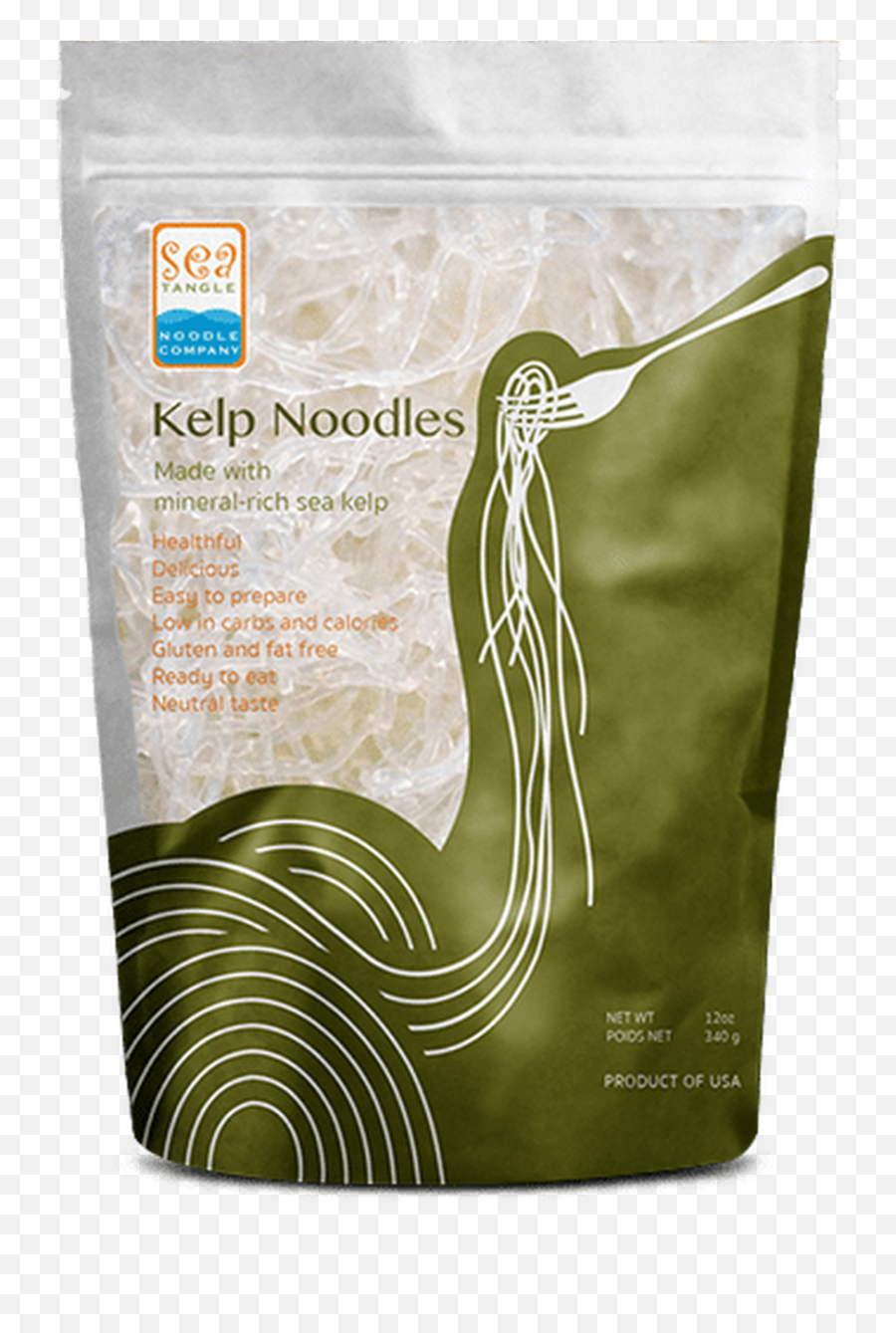 Sea Tangle - Kelp Noodles 340g Kelp Noodles Sea Tangle Png,Kelp Png