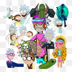 Rick Sticker Clipart - Full Size 2825911 PinClipart png