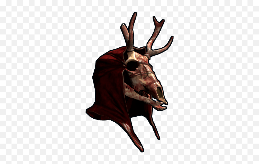 Demonic Deer Skull Rust Wiki Fandom - Deer Skull Mask Rust Png,Wolf Skull Png