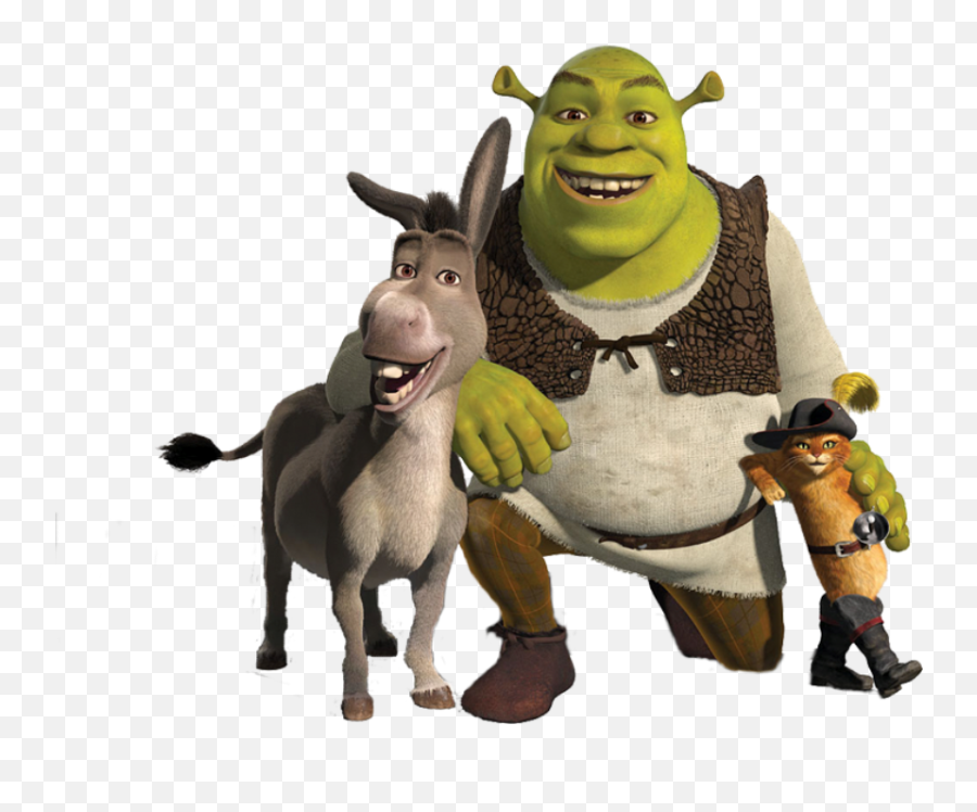 Shrek Png Images Free Download - Shrek And Donkey And Puss In Boots,Donkey Shrek Png