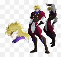 Kono Dio Da Xdd You Expected Banana Lol, But It Was - Jojo's Bizarre  Adventure Dio Pose - Free Transparent PNG Clipart Images Download