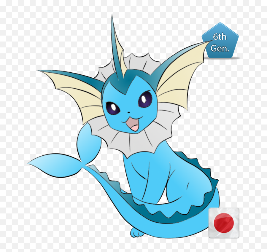 Vaporeon Event Pokemon - Pokemon Vaporeon Png,Vaporeon Transparent