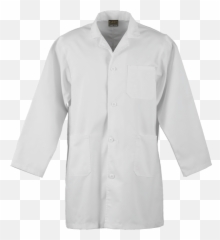 Download White Polycotton Dust Coat - png