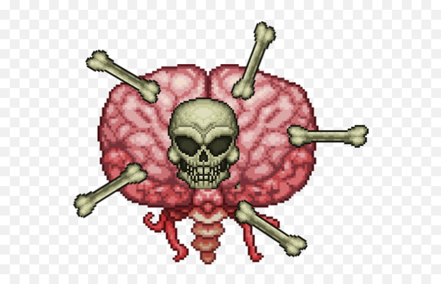 Brain Of Cthulhu Ate Skeletron Terraria - Brain Of Cthulhu Png,Cthulhu Transparent
