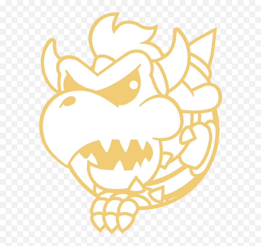 Dry Bowser Once Important In Nsmb Ds - Automotive Decal Png,Bowser Logo