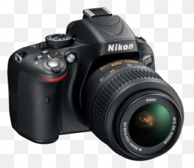 Digital Photo Camera Png Image - Nikon D5100