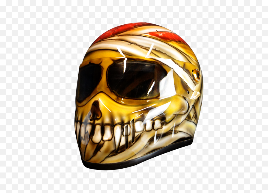 Custom Airbrushed Helmet In Metallica - Scary Png,Icon Skeleton Skull Motorcycle Helmet