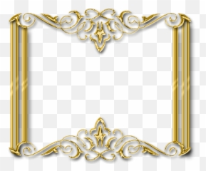 Download Frame Gold Transparent Png Pictures - Golden Frames