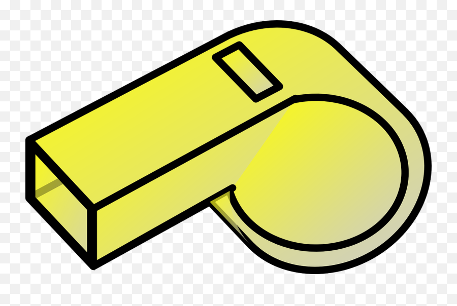 Whistle Referee Foul - Free Vector Graphic On Pixabay Whistle Clipart Png,Referee Png