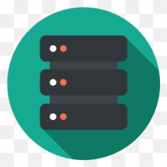 Server - Circle Png,Servers Icon Png