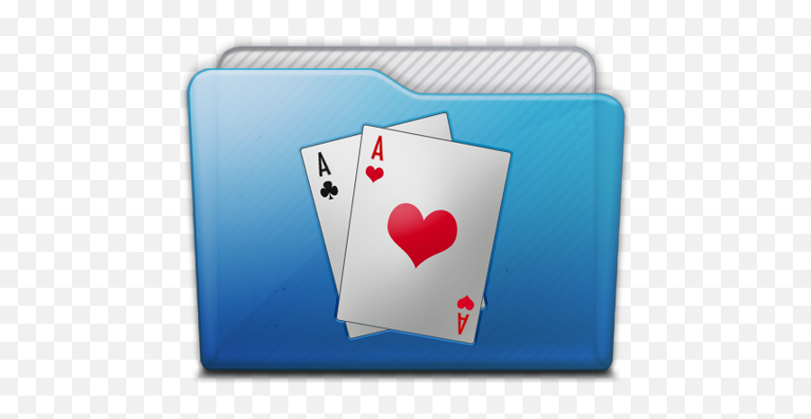 Folder Games Icon - Solid Png,Playing Card Icon
