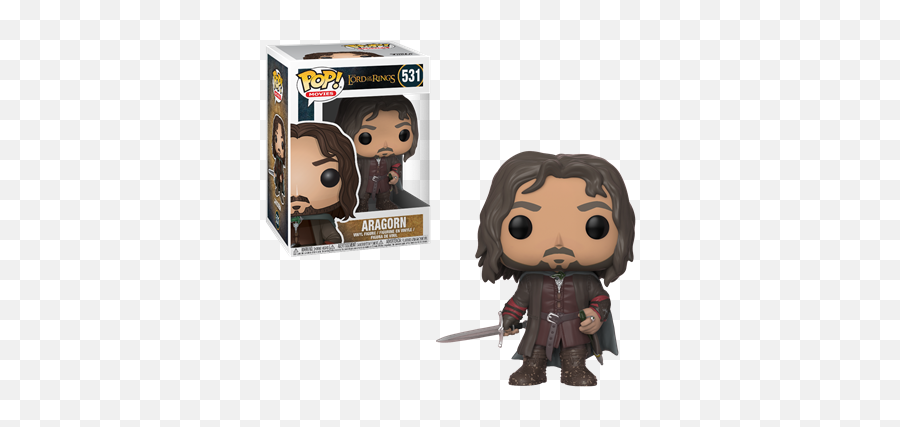 Pop Movies - Comic Books And Collectibles Mountain Man Comics Aragorn Funko Pop Png,League Of Legends Santa Baron Icon