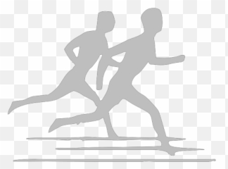 Household Division Running Man Png Svg Clip Art For Web - Athletics Black And White Png
