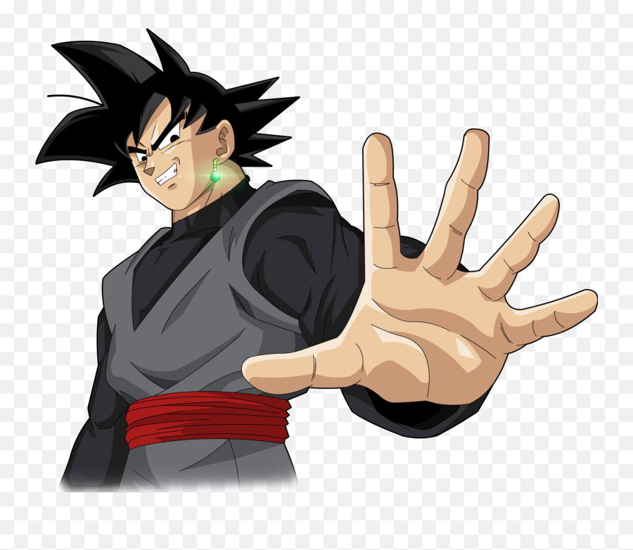 Black Goku Hand Transparent Png - Black Gokú Dragon Ball Super,Goku Black Png