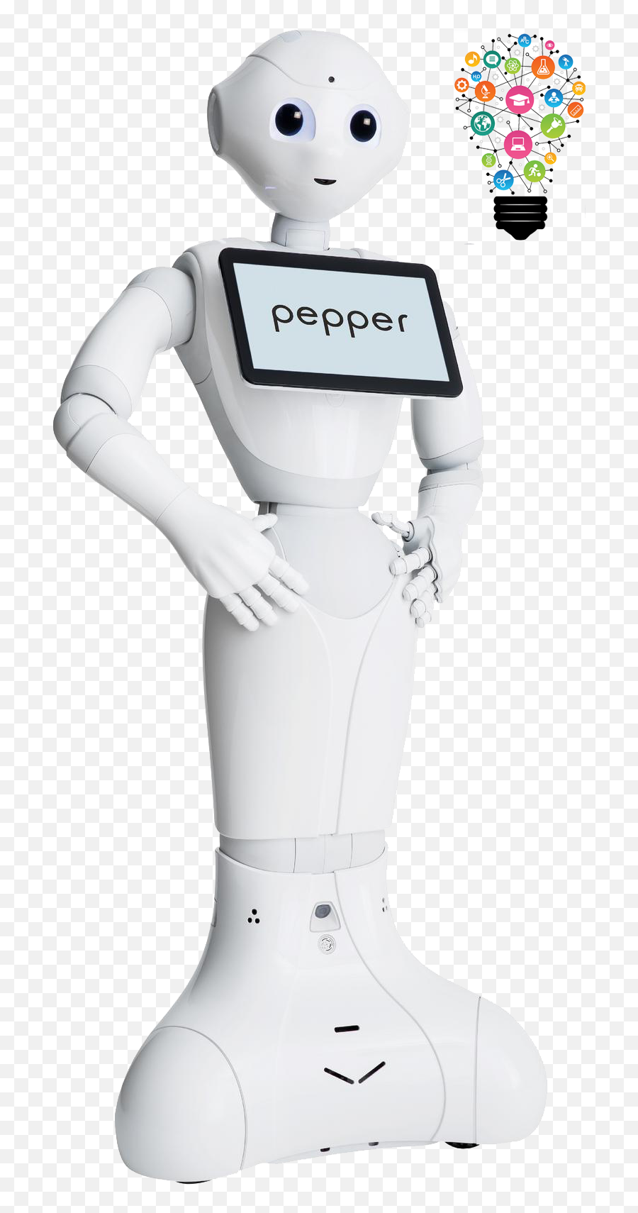 Pepper Robot For Research - Robby Pepper Robot Png,Robot Transparent