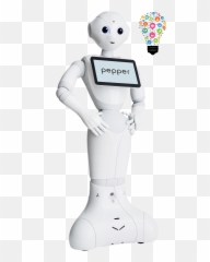 Pepper Robot For Research - Robby Pepper Robot Png,Robot Transparent