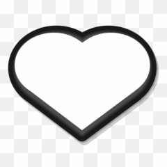 Nuvola Emblem - Heart png
