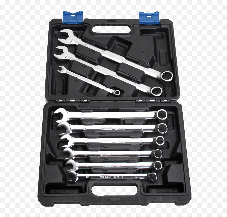 Durable Plastic Box Packaging Of 9pcs Chrome Vanadium Ansi - Tool Set Png,Where Is The Wrench Icon In Chrome