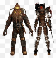 Bioshock Infinite Big Daddy Xbox 360 - Bioshock Big Daddy Big Sister Png,Bioshock Png